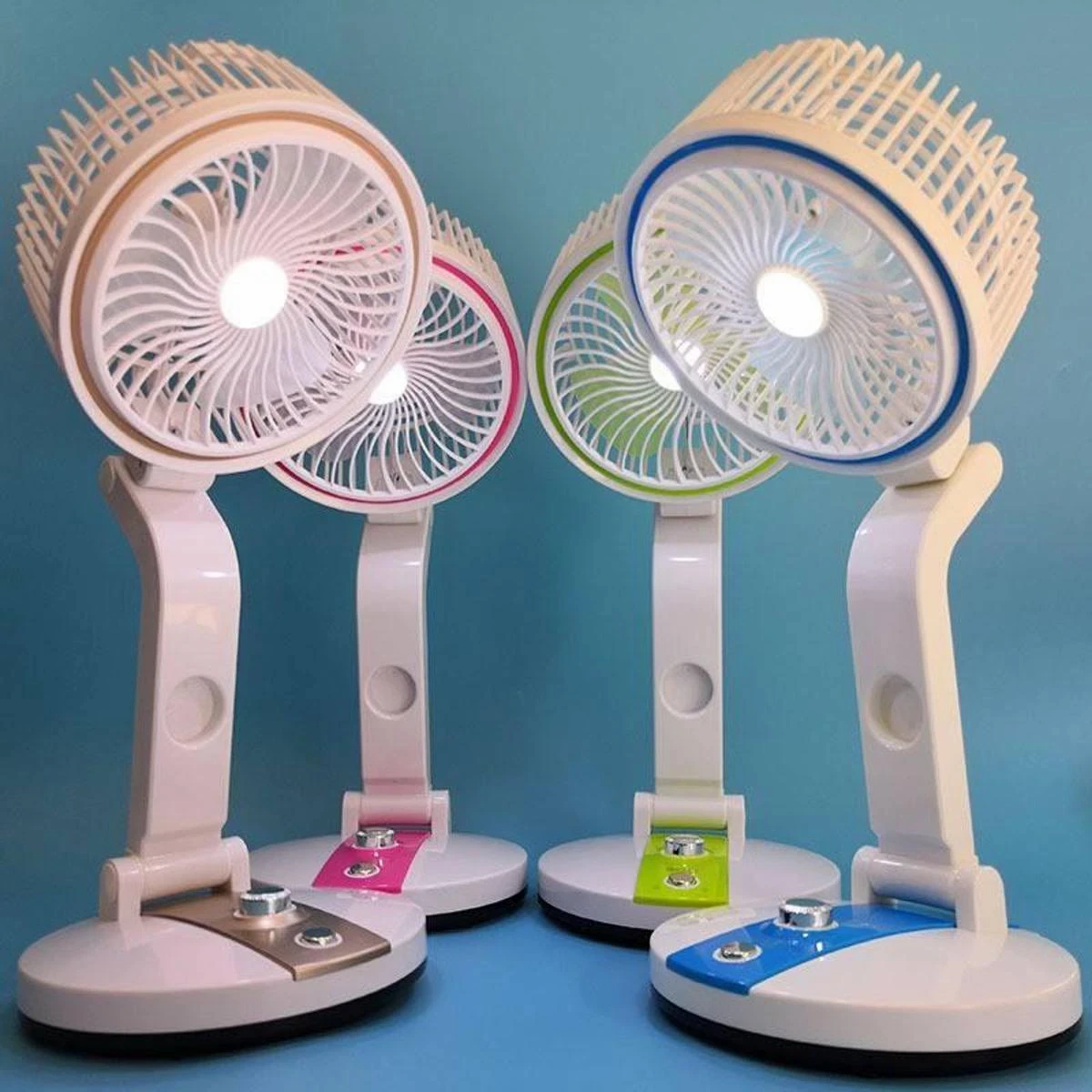 2 in 1 Rechargeable Fan & Light