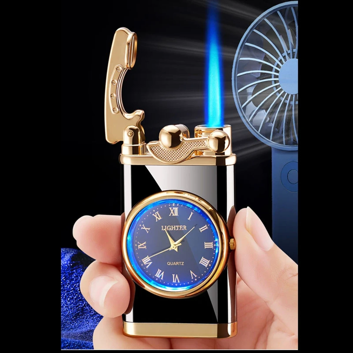 Metal Gas Watch Lighter