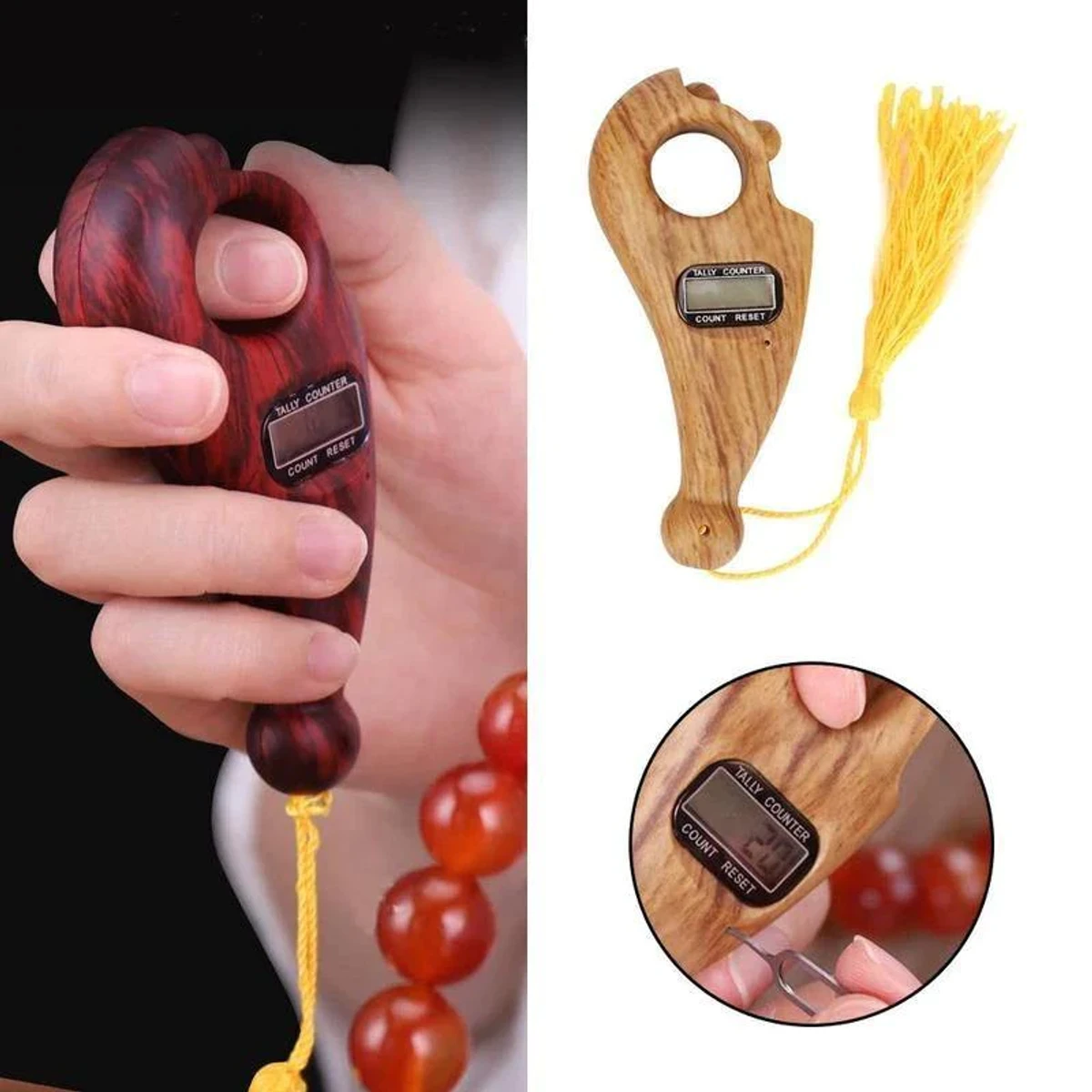 Digital Counting Tasbih With Led Light