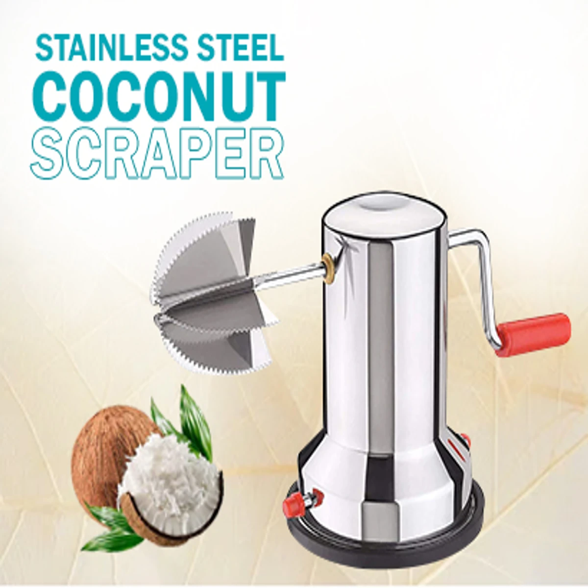 STAINLESS STEEL  Coconut Scrapper