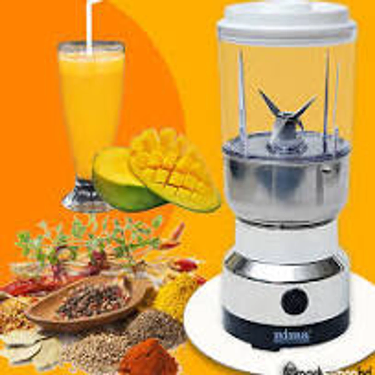 Nima Electric 2 in 1 Blender and Grinder, High Quality Heavy Duty Blender and Mixer Grinder