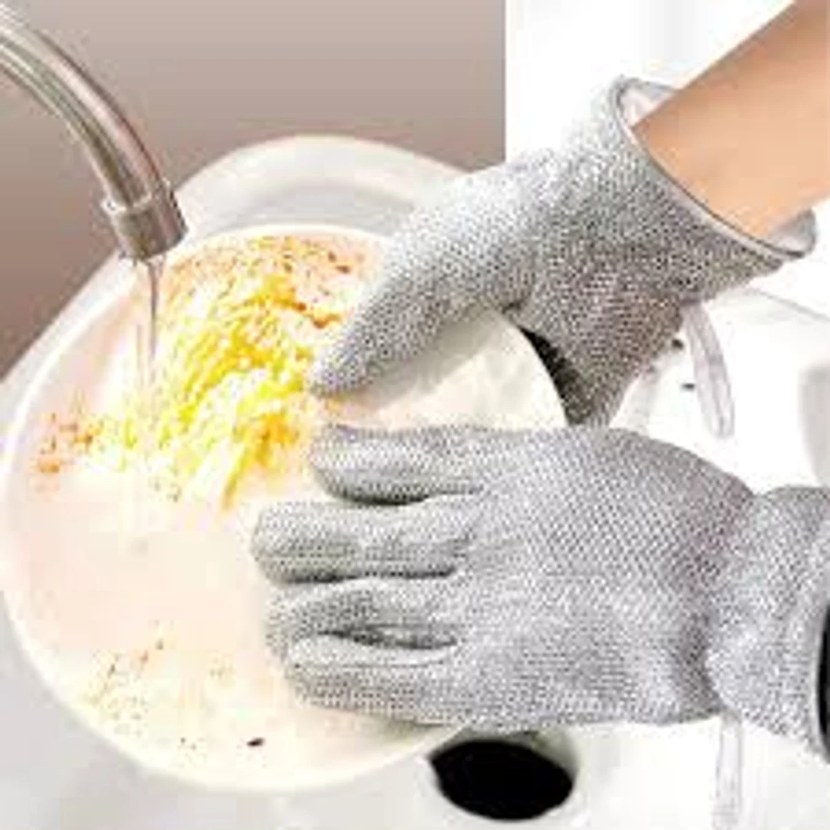 1 PAIR Kitchen Cleaning Hand Gloves