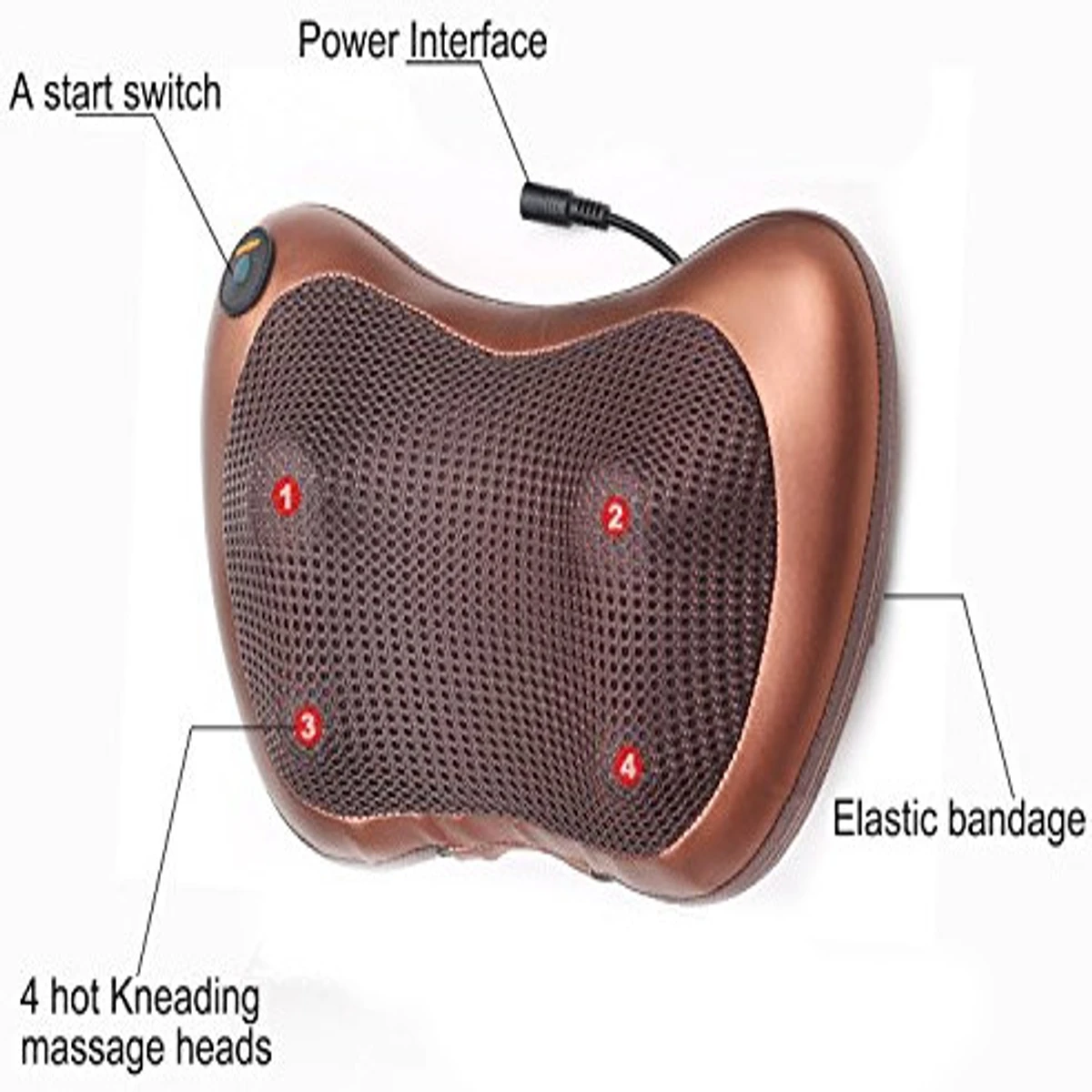 Massage Pillow Fine Texture PU Fabric Ultra-Thin Design