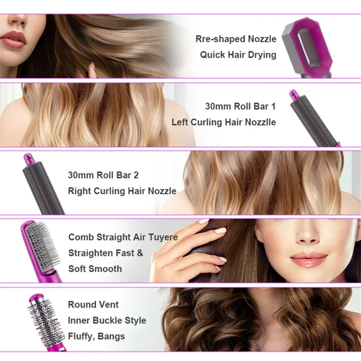 5 in 1 Hot Air Styler